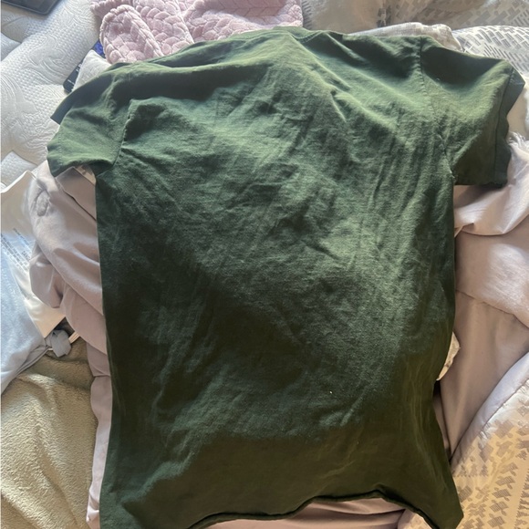 Green Cropped Michigan State Tshirt. BRAND NEW. size small - Picture 2 of 2